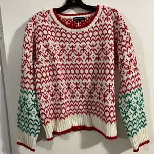 Tint & Shadow Ugly Christmas Holiday Sweater L